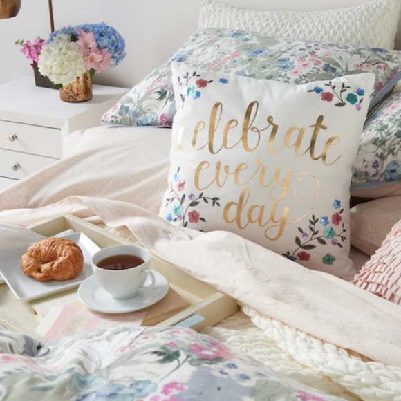 LC Lauren Conrad Celebrate Every Day Throw Pillow - Picture 3 of 3